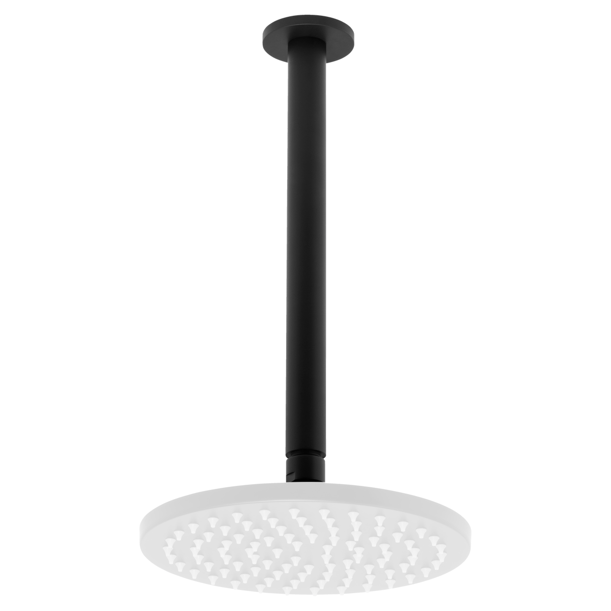 Johnson Suisse Venezia Ceiling Shower Arm 300mm - Matte Black