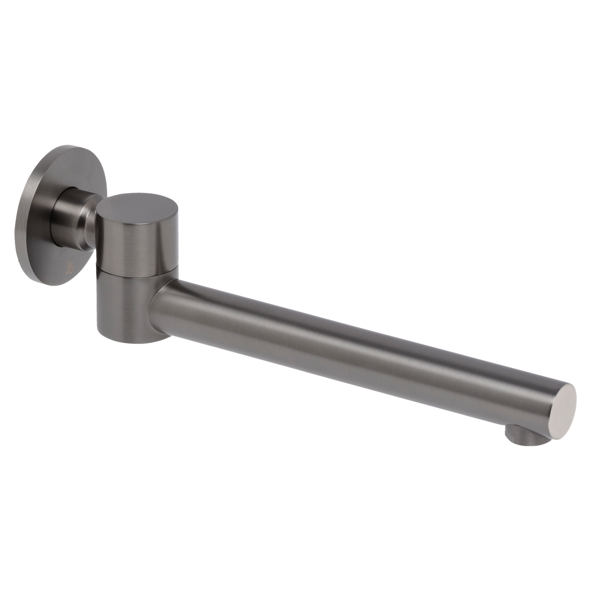 Johnson Suisse Venezia Swivel Bath Spout - Gun Metal