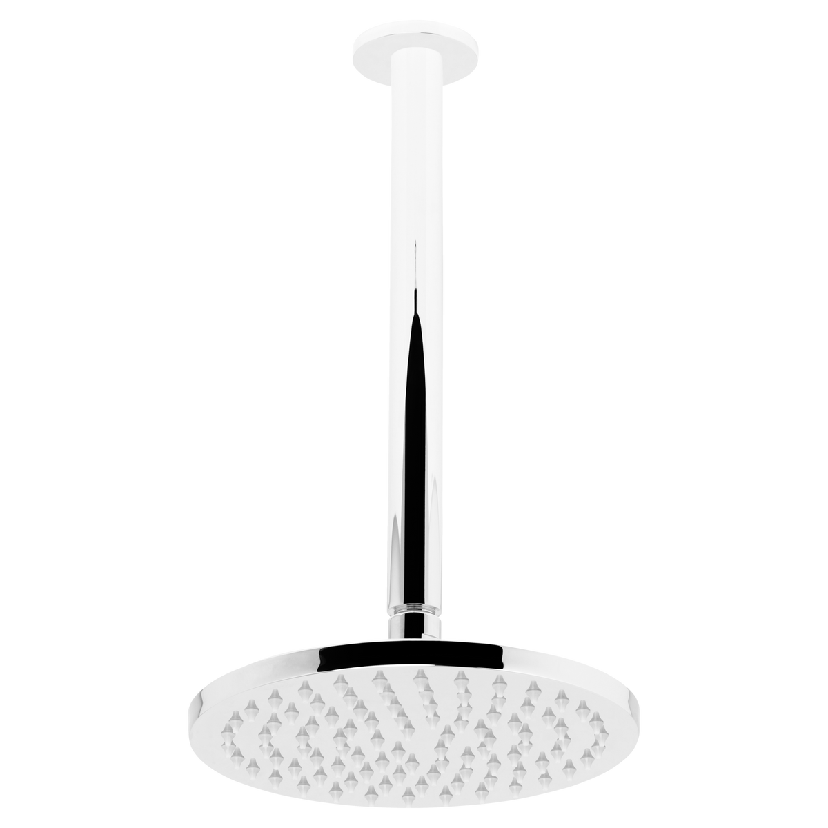 Johnson Suisse Venezia Overhead Rain Shower with 300mm Ceiling Arm - Chrome