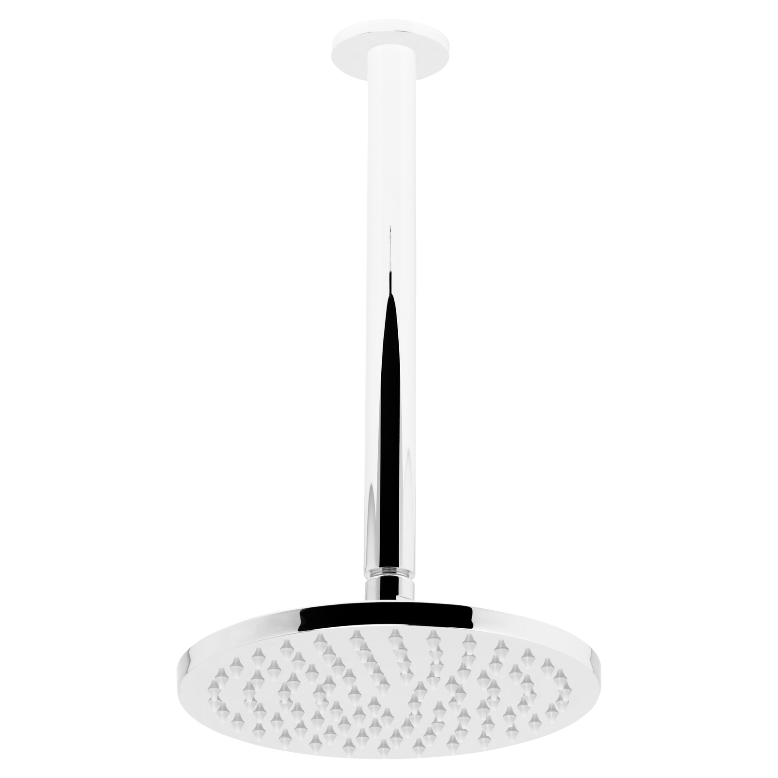 Johnson Suisse Venezia Overhead Rain Shower with 300mm Ceiling Arm - Chrome