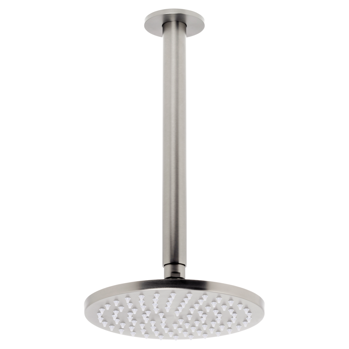 Johnson Suisse Venezia Overhead Rain Shower with 300mm Ceiling Arm - Brushed Nickel II