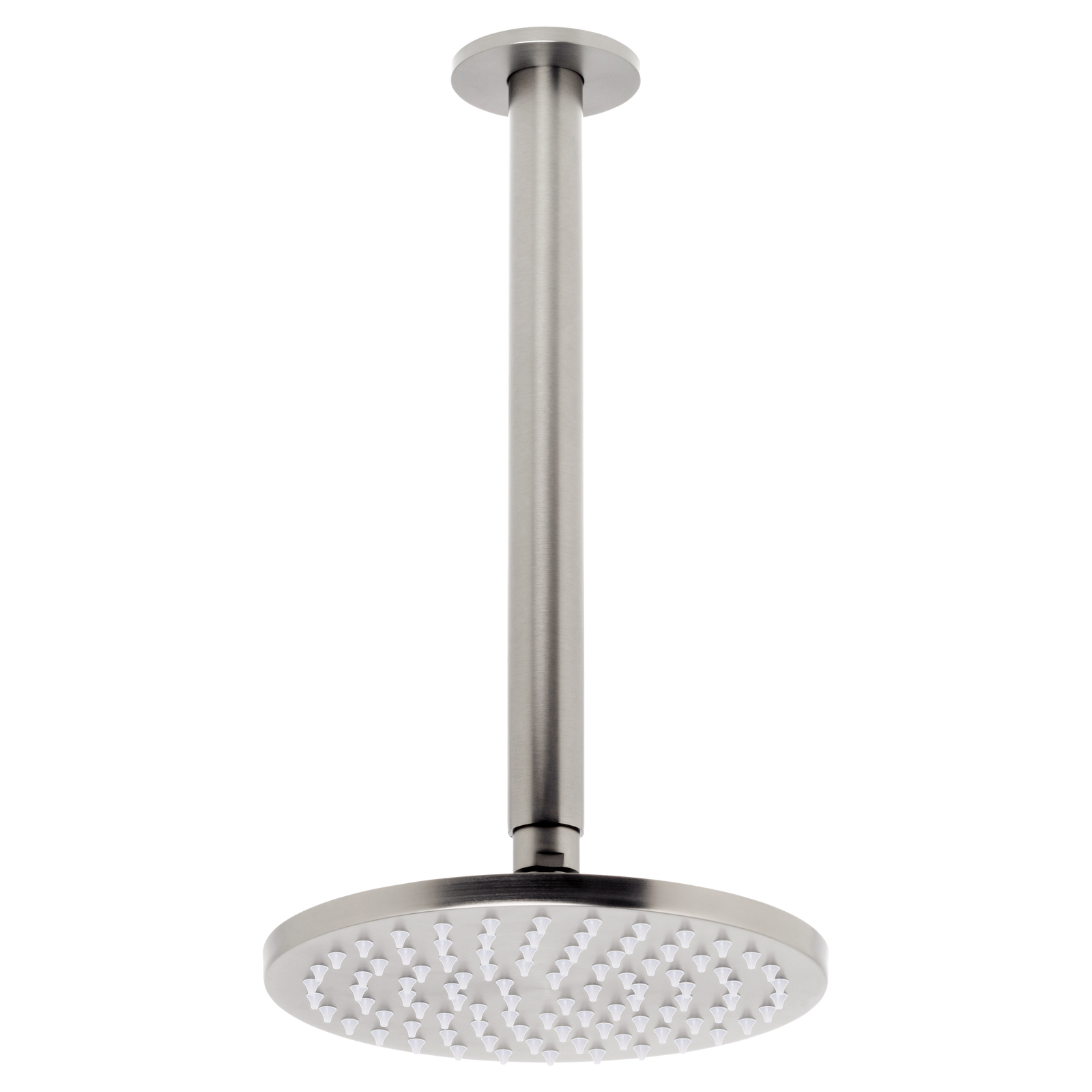 Johnson Suisse Venezia Overhead Rain Shower with 300mm Ceiling Arm - Brushed Nickel II