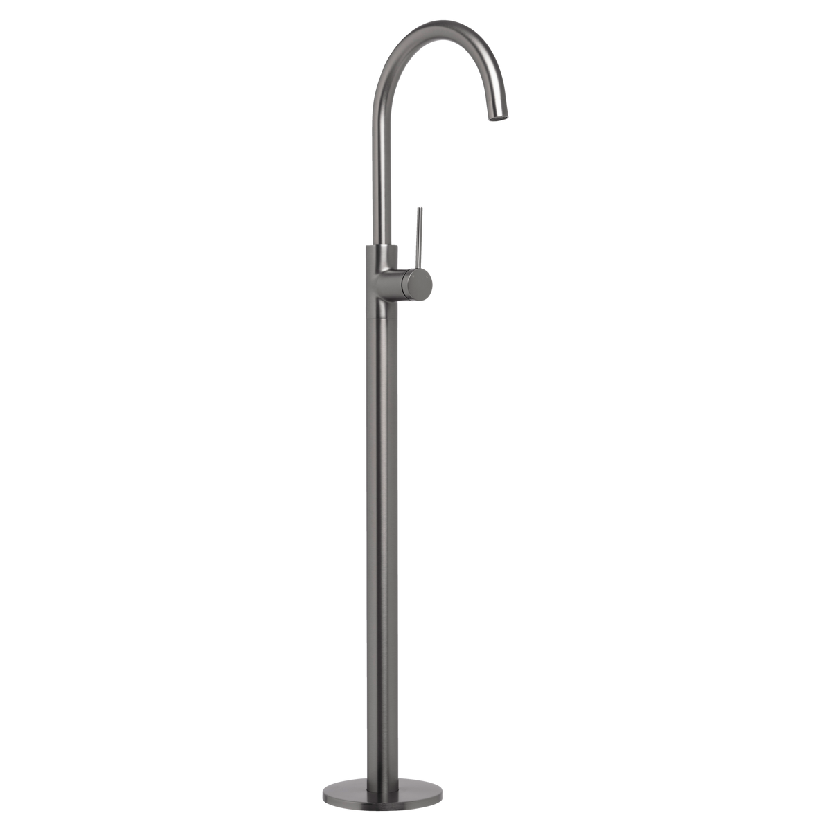 Johnson Suisse Venezia Freestanding Bath Filler - Gun Metal
