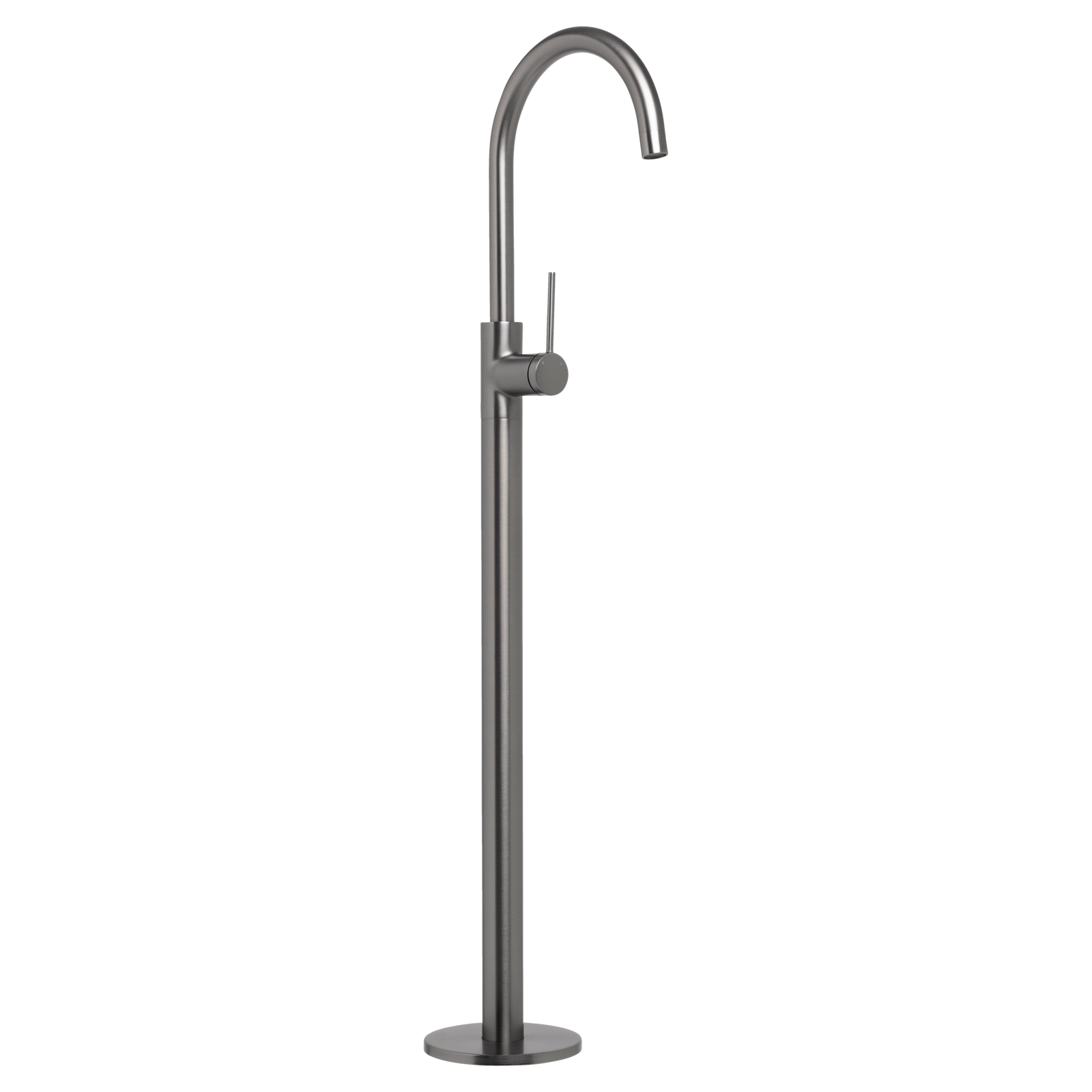Johnson Suisse Venezia Freestanding Bath Filler - Gun Metal