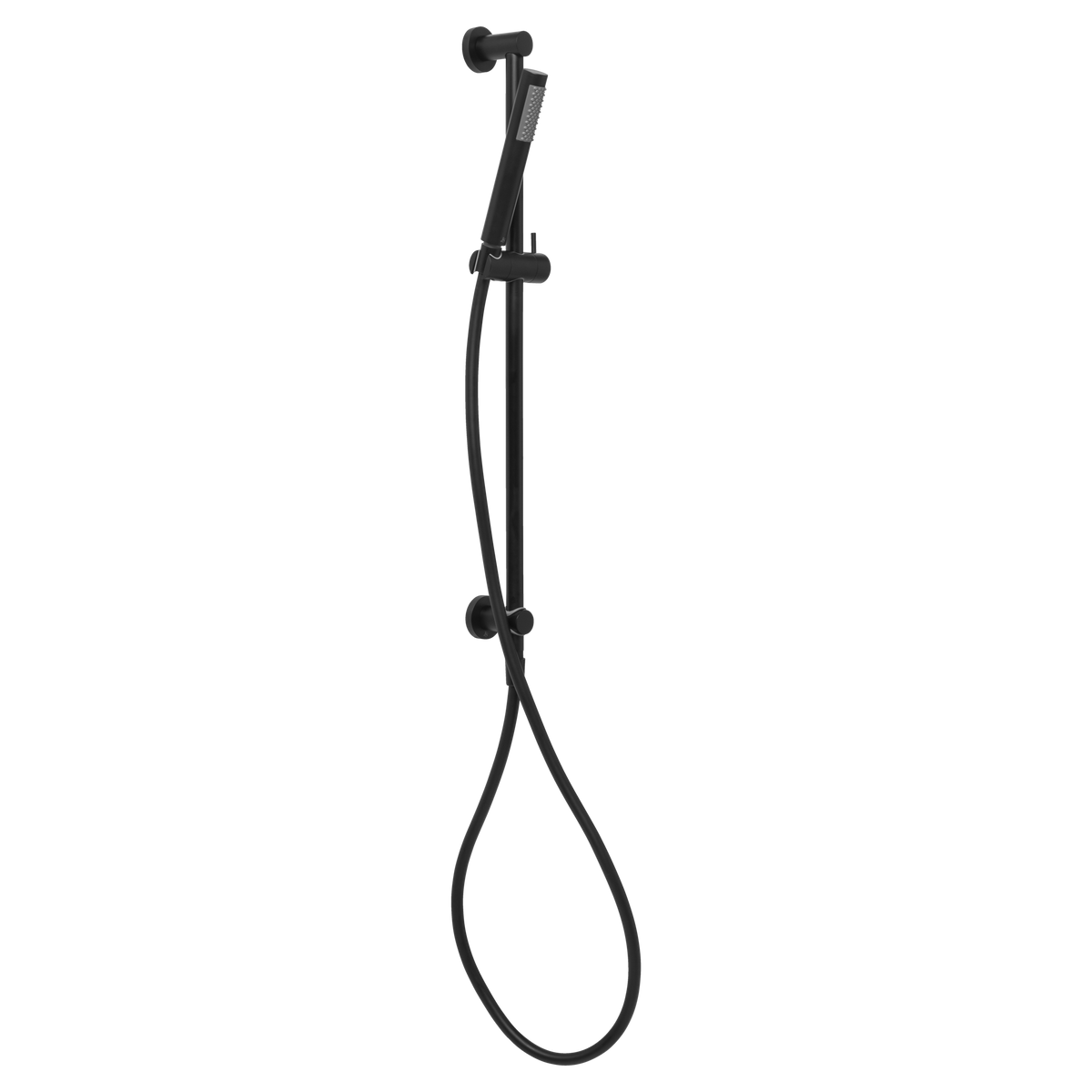 Johnson Suisse Venezia Rail Shower - Matte Black