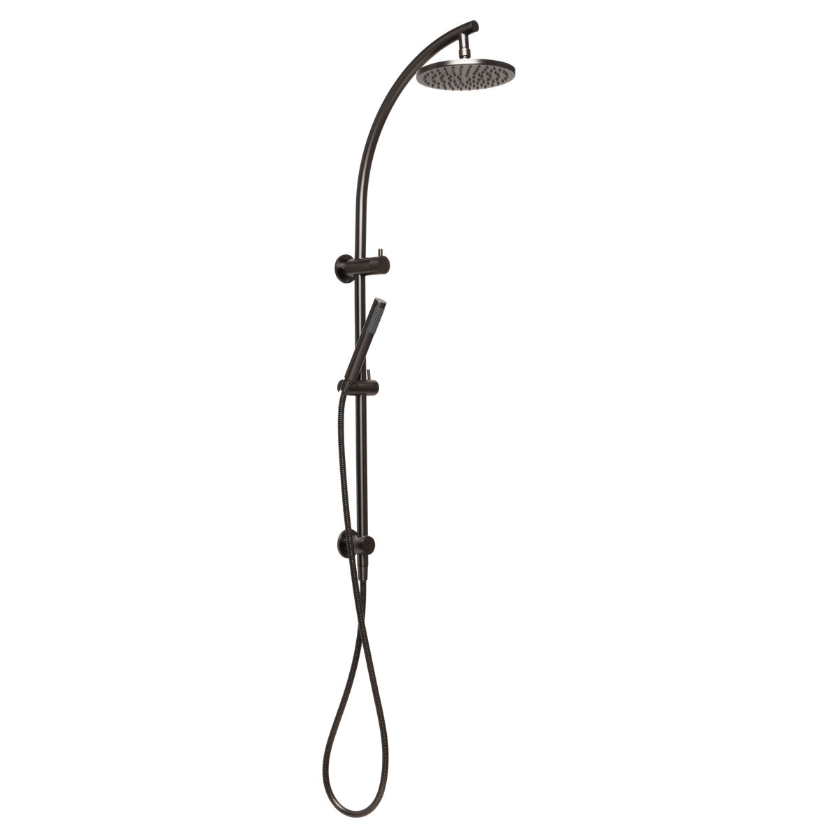 Johnson Suisse Venezia Twin Shower - Gun Metal