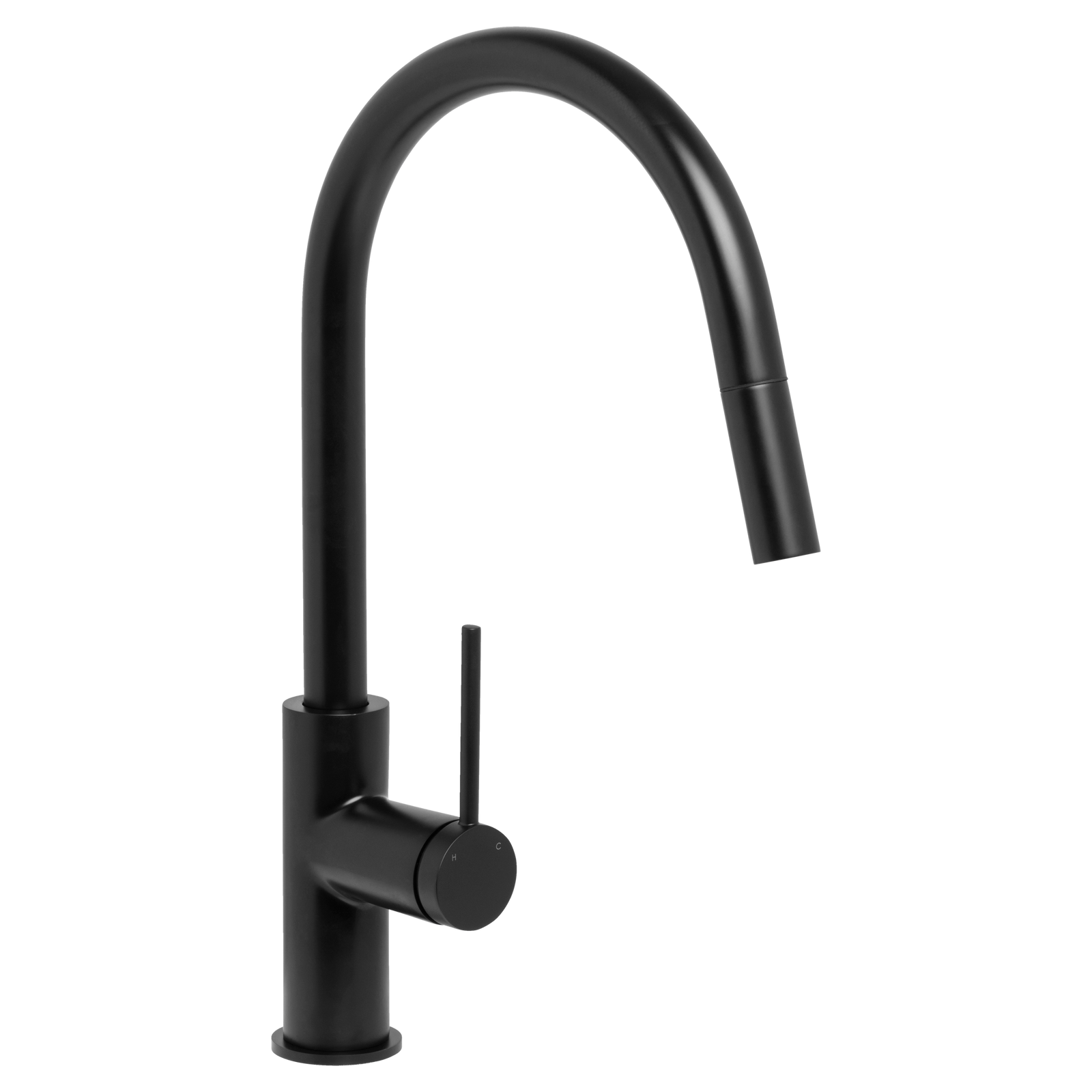 Johnson Suisse Venezia Gooseneck Pull Out Sink Mixer Lead Free - Chrome