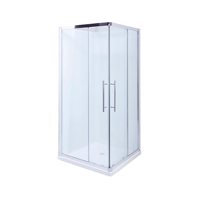 Johnson Suisse Daintree Corner Shower Screen - 900 x 900 mm