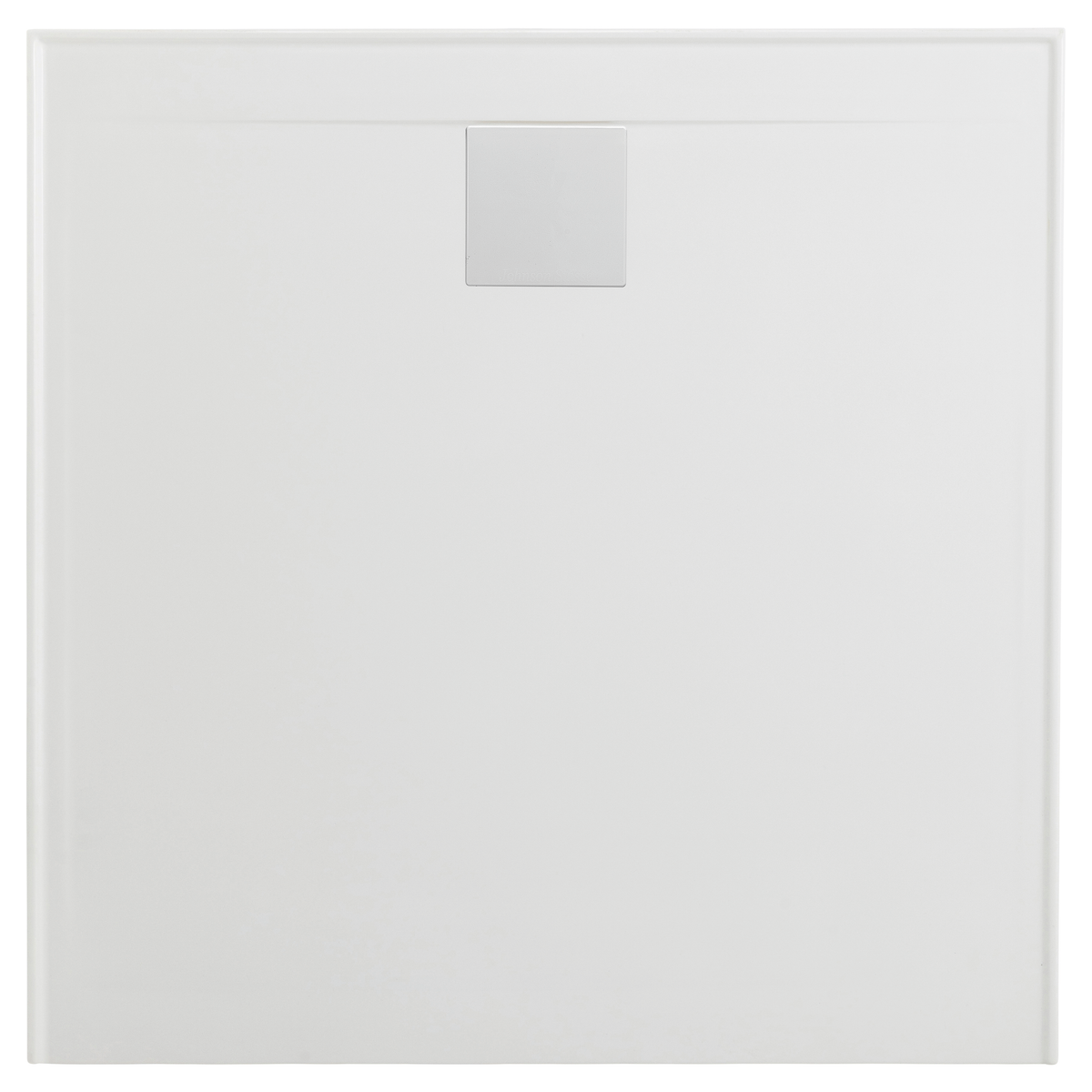 Johnson Suisse New Flinders Polymarble Shower Base - 900 x 900 mm / Left Hand Return