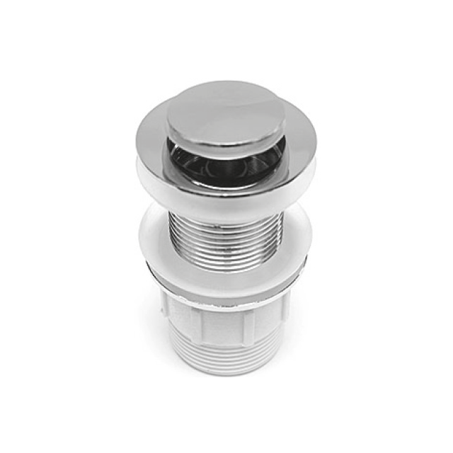 Johnson Suisse Pop-Up Plug & Waste 40mm without Overflow - Chrome