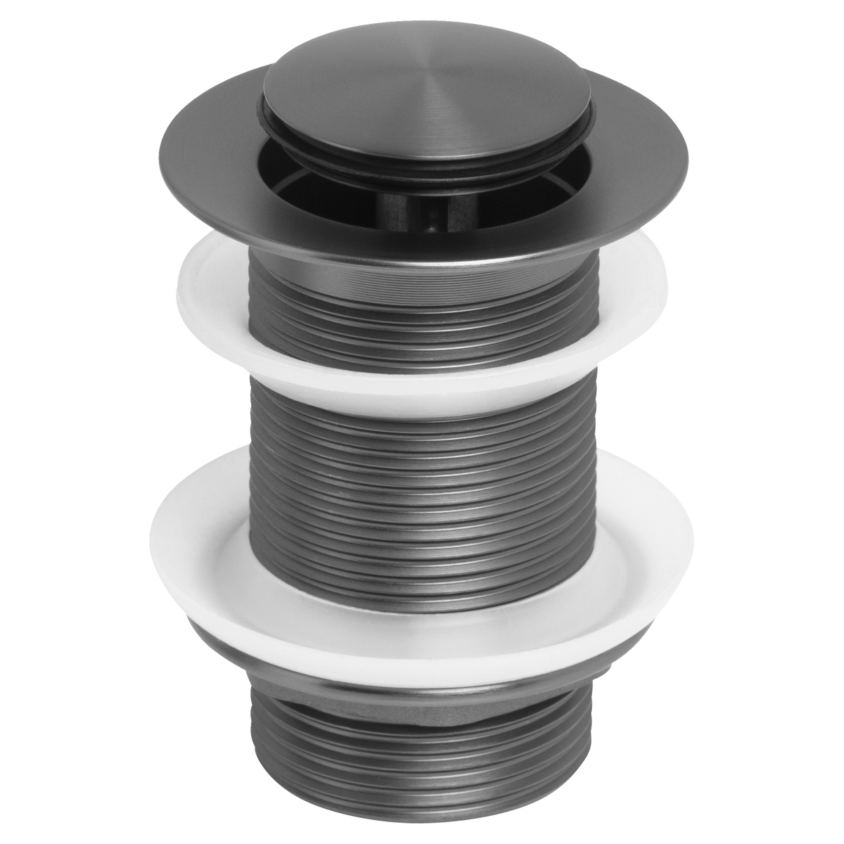 Johnson Suisse Pop-Up Plug & Waste 32mm without Overflow - Gun Metal