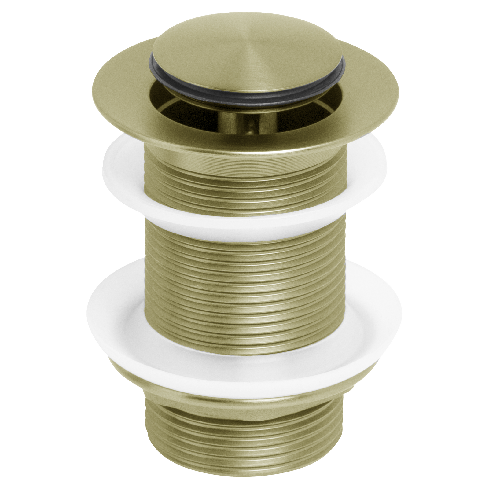 Johnson Suisse Pop-Up Plug & Waste 32mm without Overflow - Brushed Brass