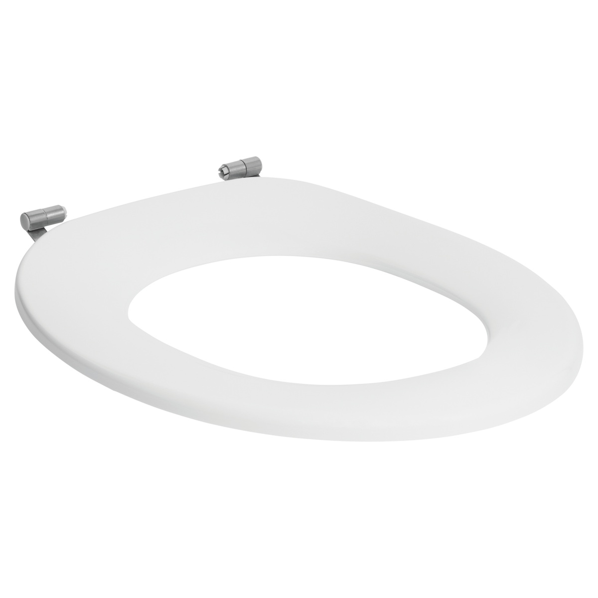 Johnson Suisse R&amp;T Plaza Assist Single Flap Toilet Seat - White