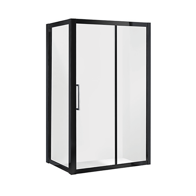 Johnson Suisse Corsica Slider Shower Screen Door Set - 1220 mm Door Set / Chrome