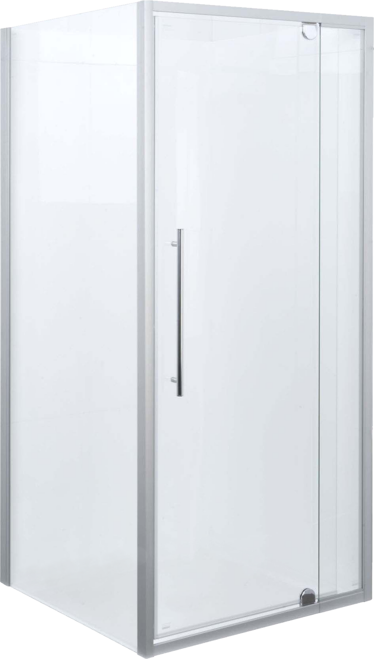 Johnson Suisse Flinders Shower Screen - 1220 mm Door Panel Set / Chrome