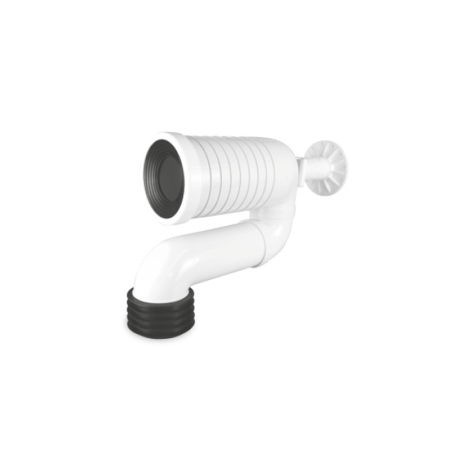 Johnson Suisse S Trap Adjustable Pan Connector S Shape (17313)