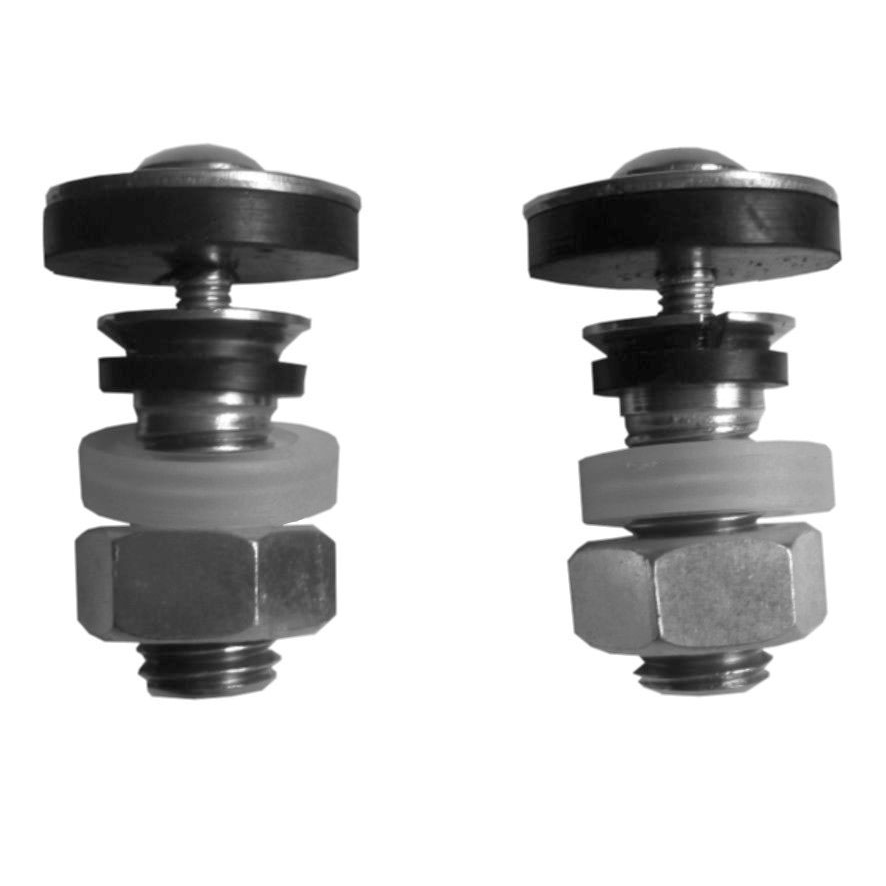 Johnson Suisse Life/Heart Back to Wall Tank to Pan Coupling Bolts