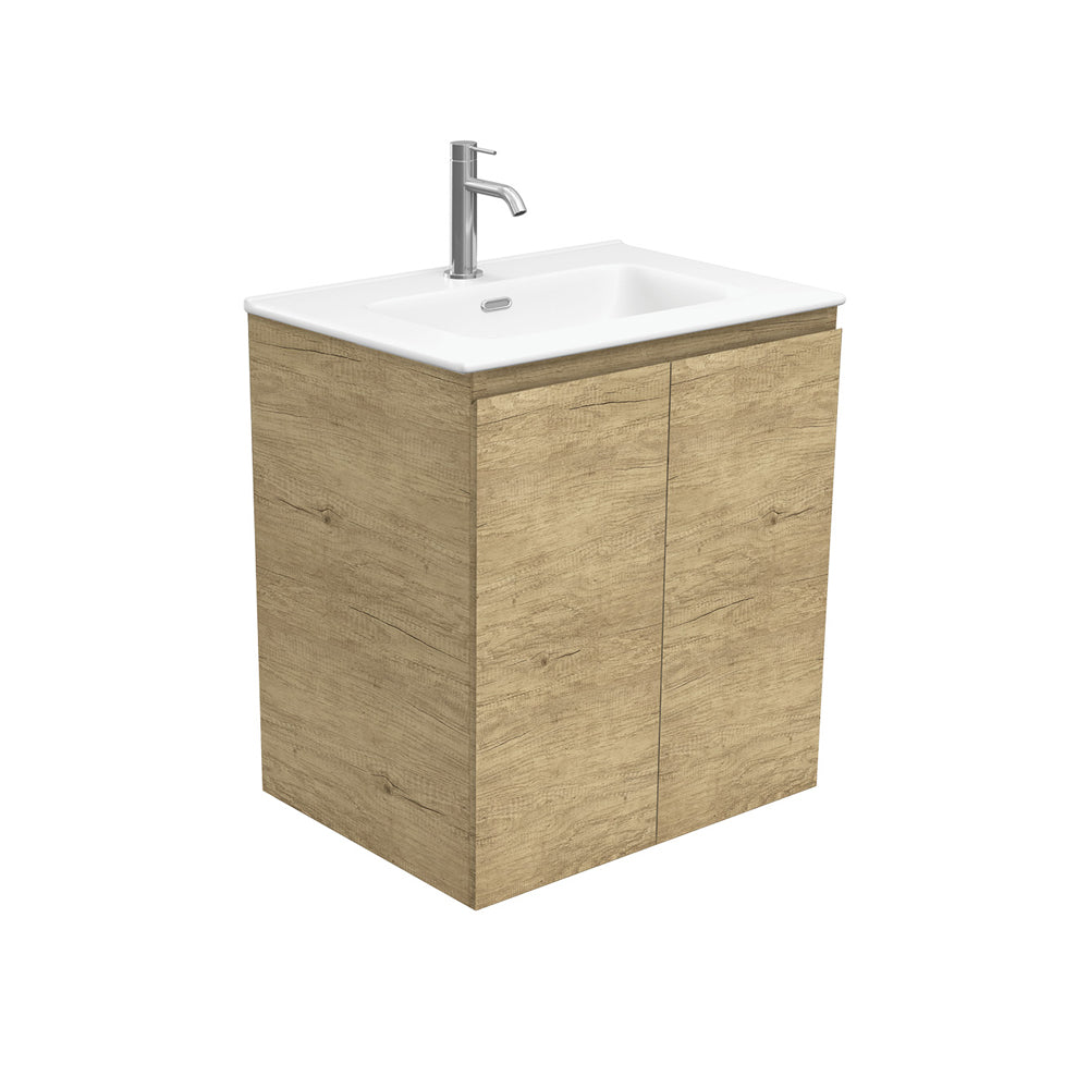 Joli Matte Edge Scandi Oak 600 Wall Hung Vanity