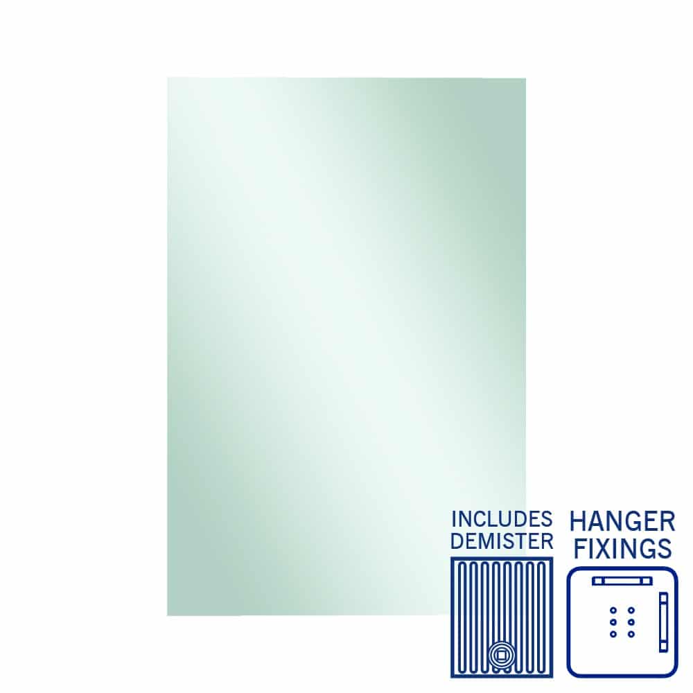 Jackson Rectangle Polished Edge Mirror