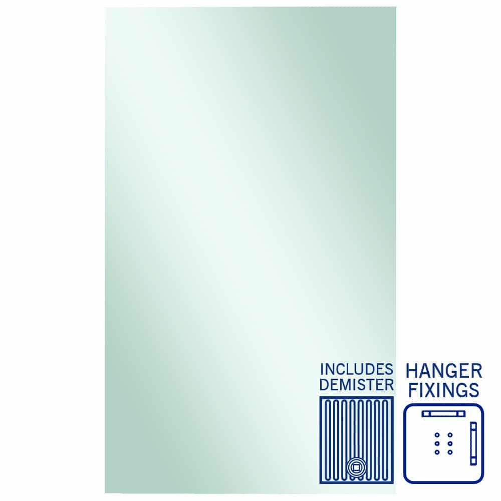 Jackson Rectangle Polished Edge Mirror