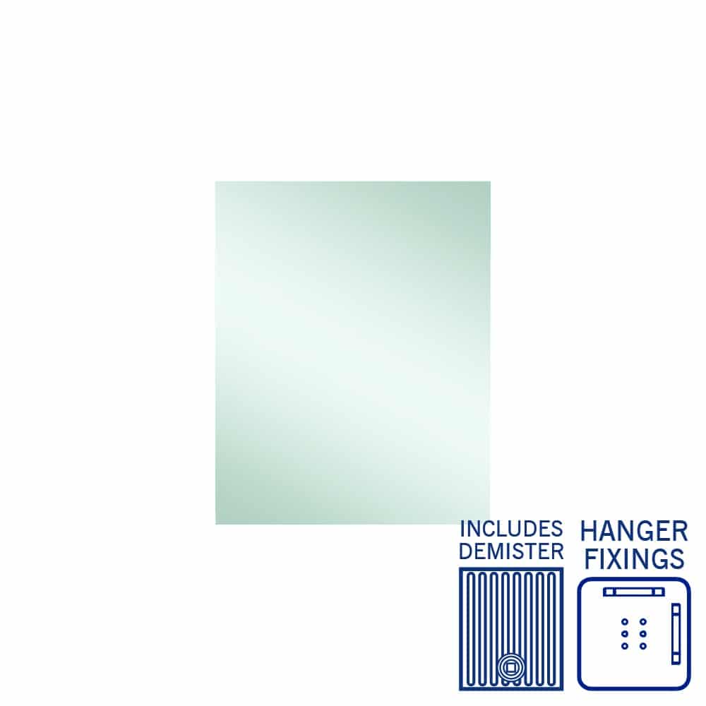 Jackson Rectangle Polished Edge Mirror