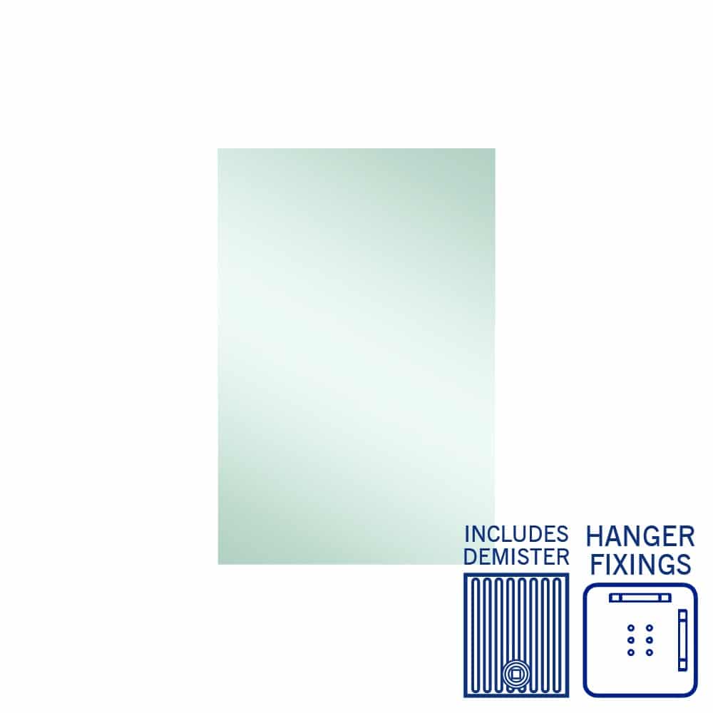 Jackson Rectangle Polished Edge Mirror