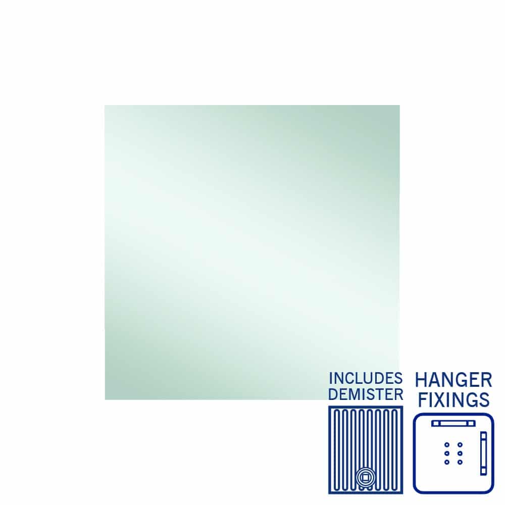 Jackson Rectangle Polished Edge Mirror