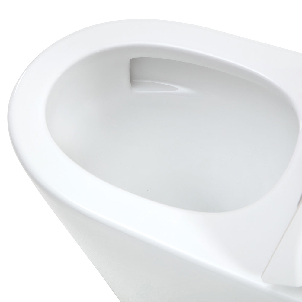 Fienza Isabella Junior Tornado Flush Back-to-Wall Toilet Suite, Black Seat