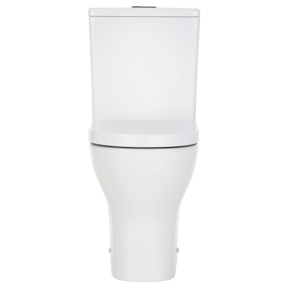 Fienza Tono Tornado Flush Back-to-Wall Toilet Suite, Gloss White