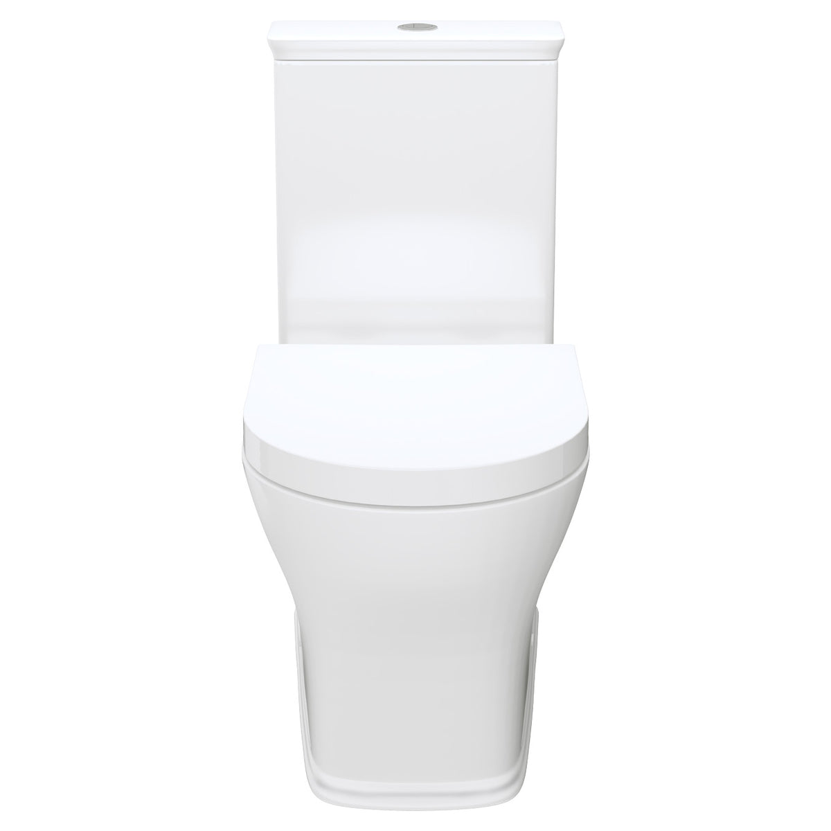 Fienza Lillian Tornado Flush Back-to-Wall Toilet Suite, Gloss White