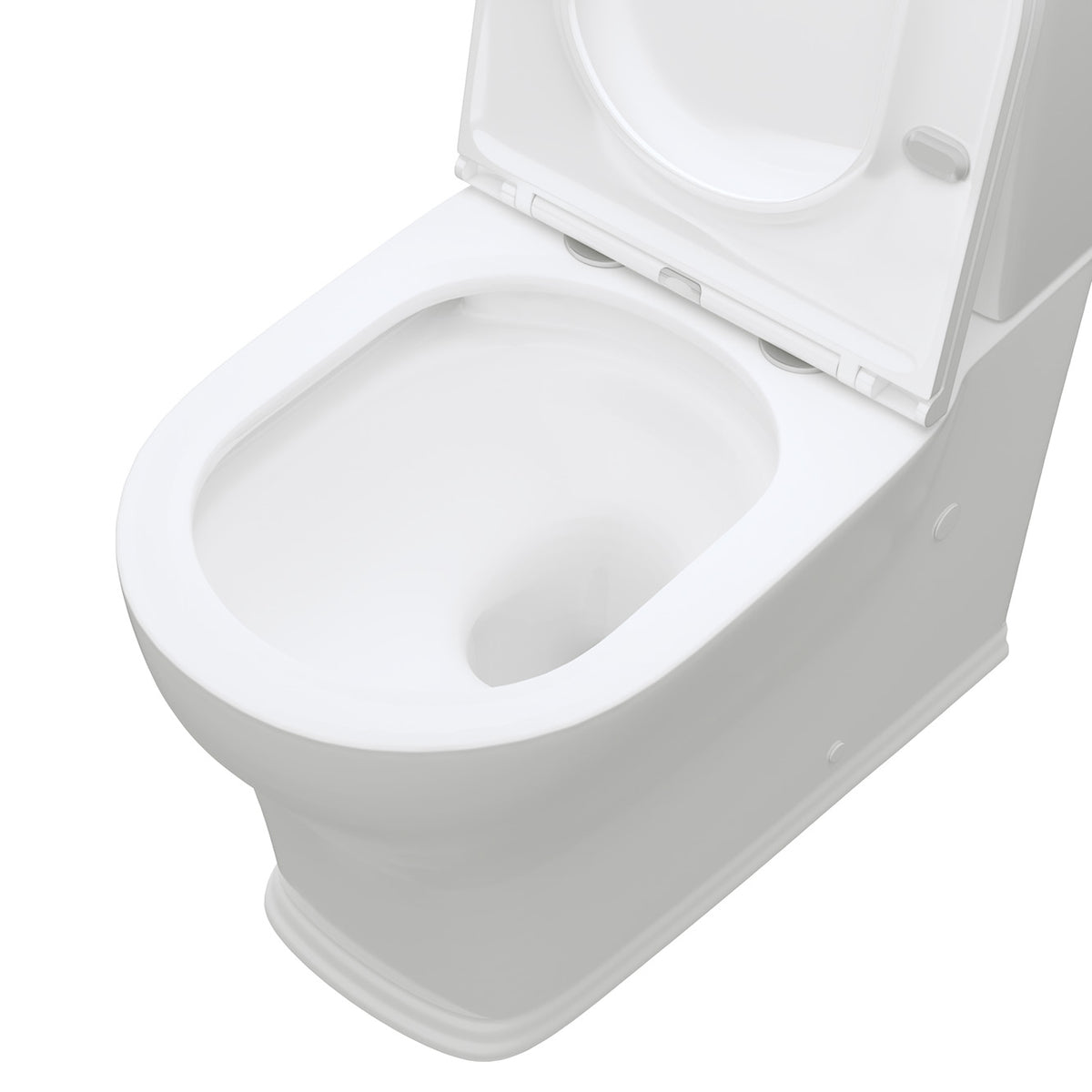Fienza Lillian Tornado Flush Back-to-Wall Toilet Suite, Gloss White