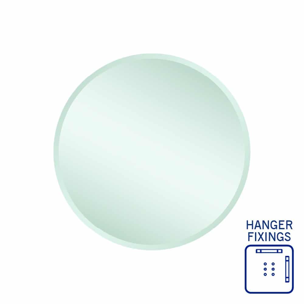 Kent 18 mm Bevel Round Mirror