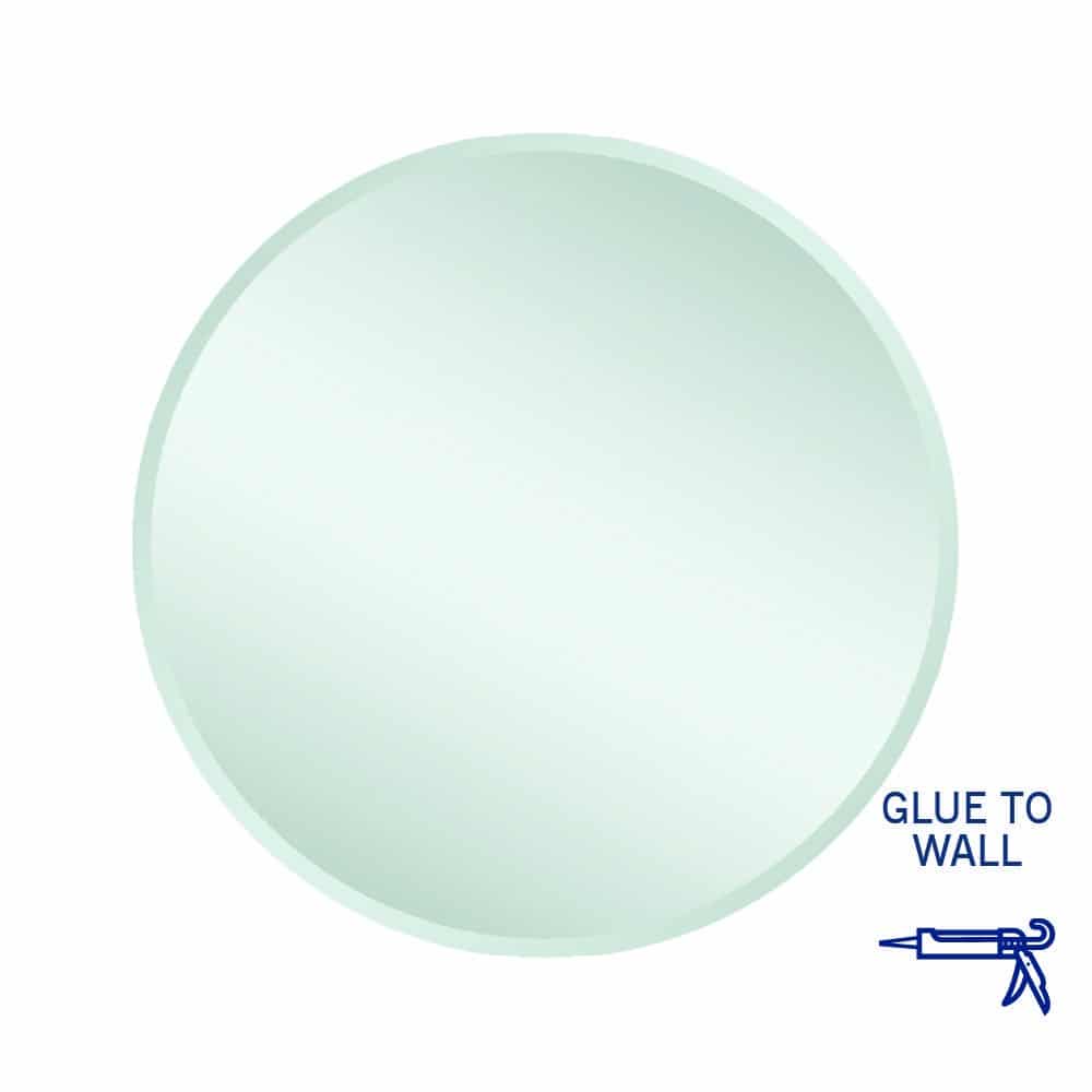 Kent 18 mm Bevel Round Mirror