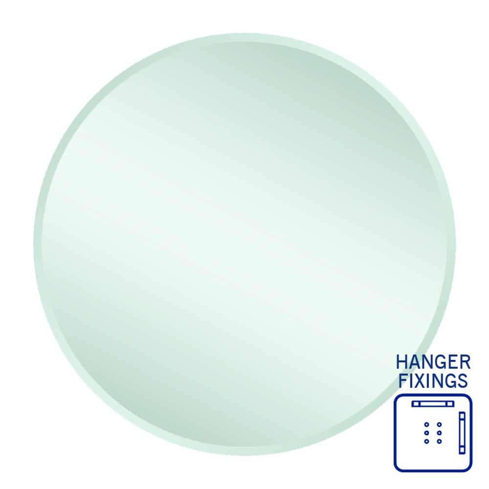 Kent 18 mm Bevel Round Mirror