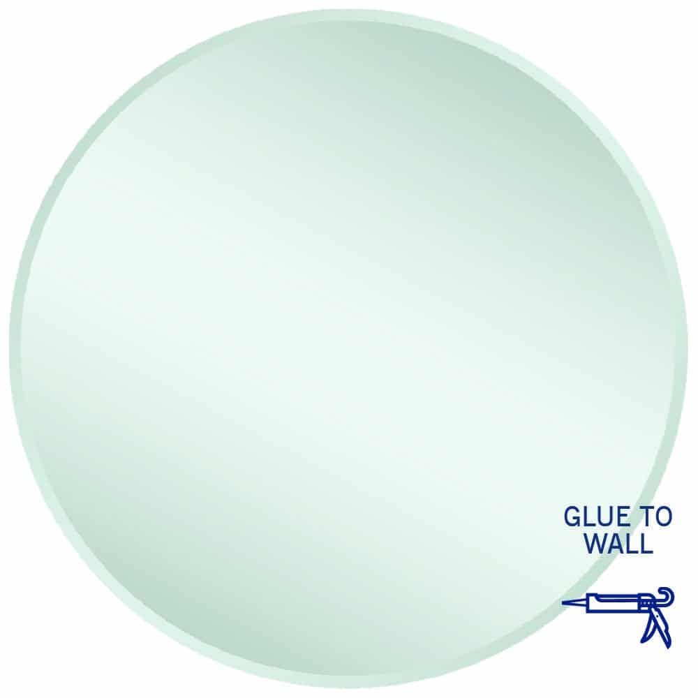 Kent 18 mm Bevel Round Mirror