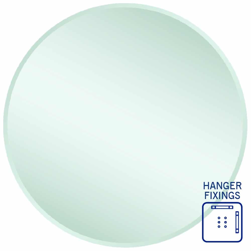 Kent 18 mm Bevel Round Mirror