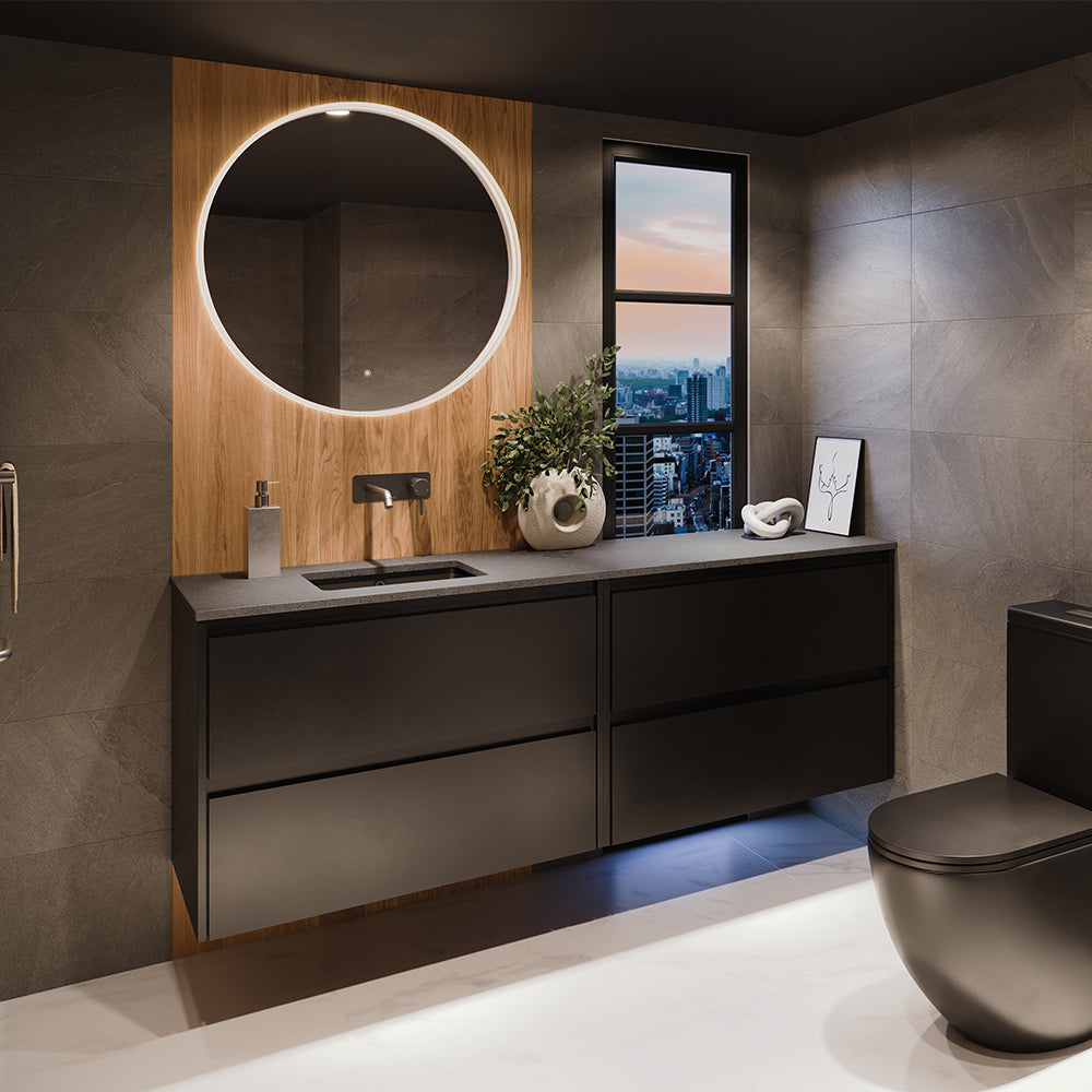 Fienza Sansa Round LED Mirror