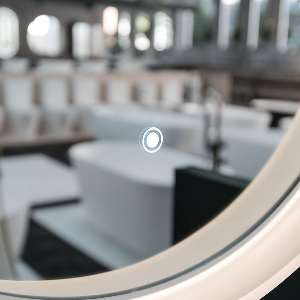Fienza Sansa Round LED Mirror