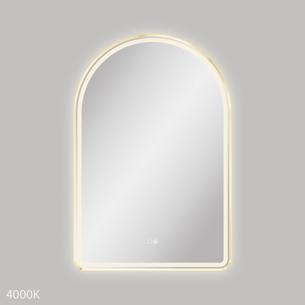 Fienza Valentina LED Framed Mirror