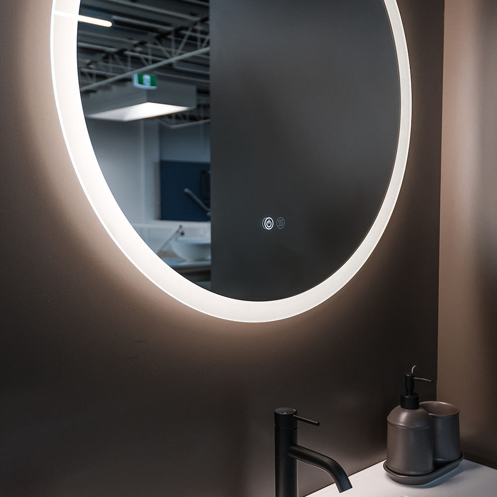 Fienza Kaya Round LED Mirror