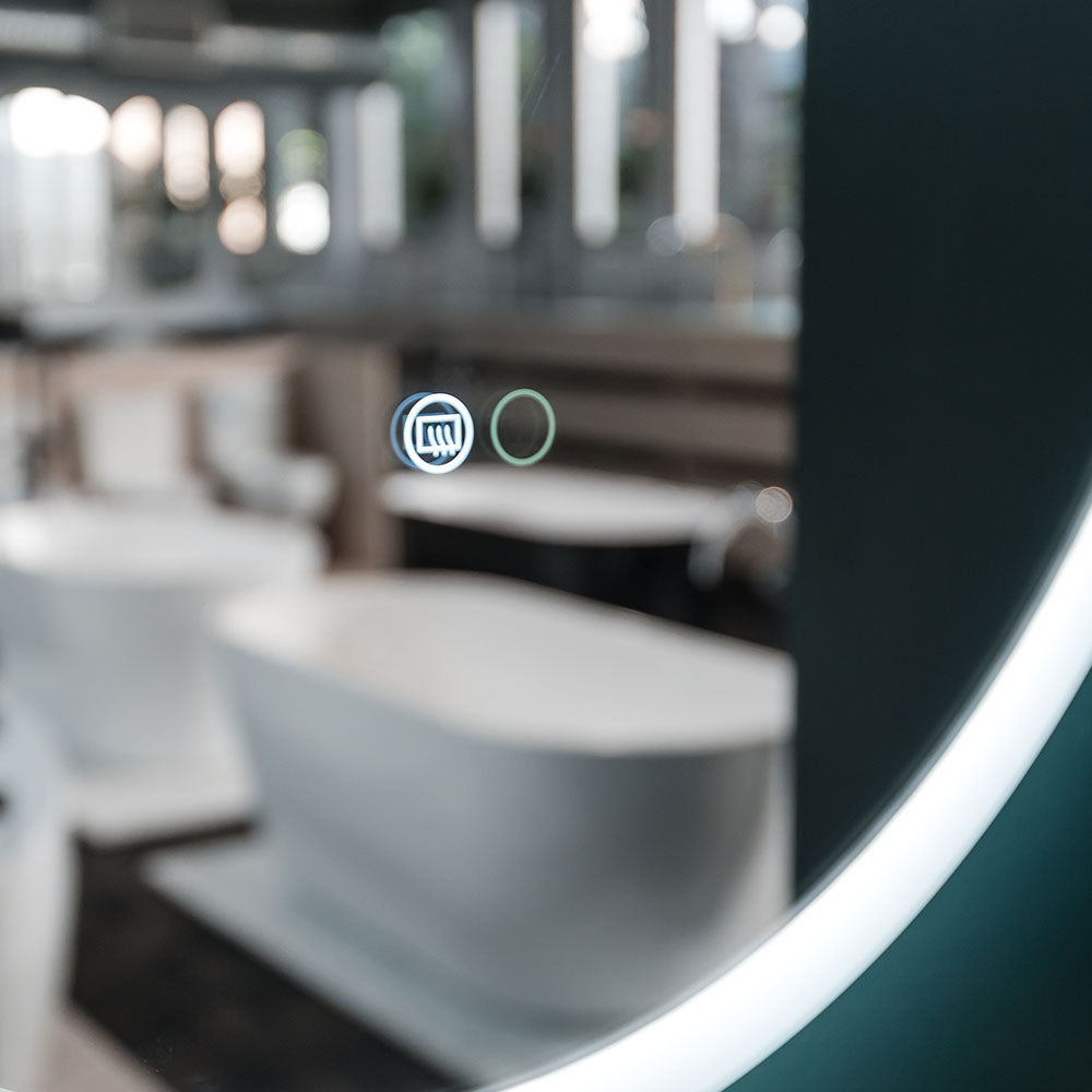 Fienza Kaya Round LED Mirror