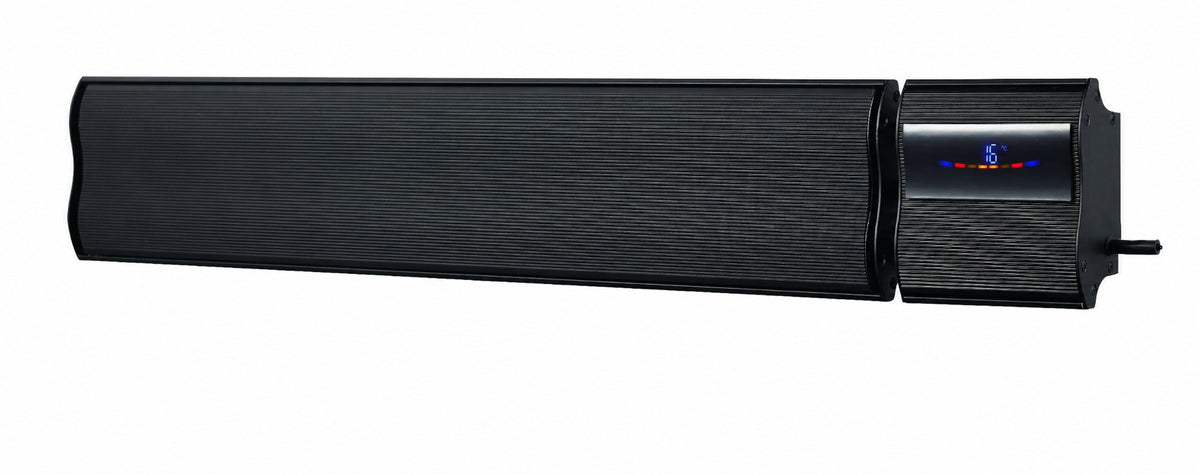 Lotus 2400W Wall Mounted Outdoor Heater with Remote &amp; Wi-Fi