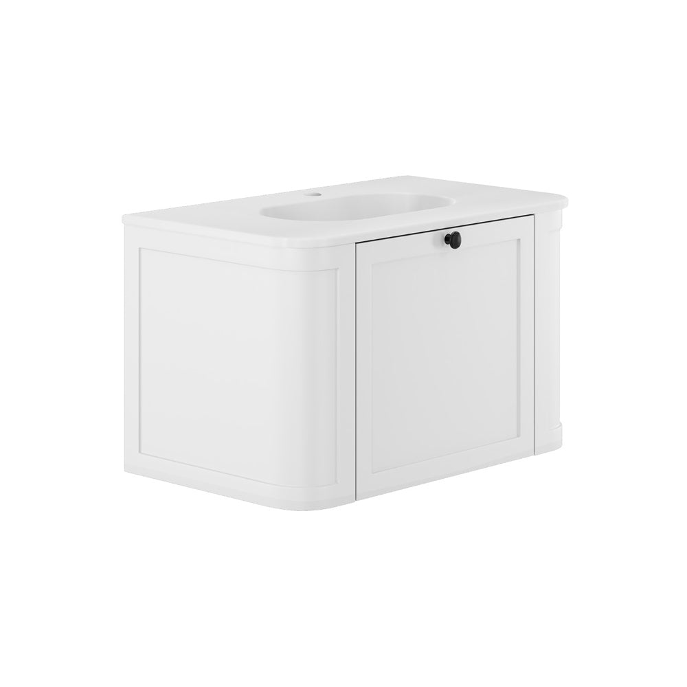 Fienza Lola Minka Curved Wall-Hung Vanity 750 / 900 / 1200 / 1500 MM