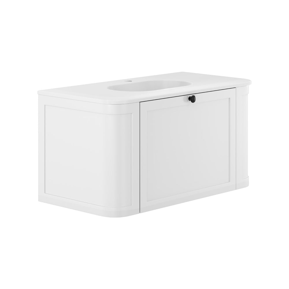 Fienza Lola Minka Curved Wall-Hung Vanity 750 / 900 / 1200 / 1500 MM