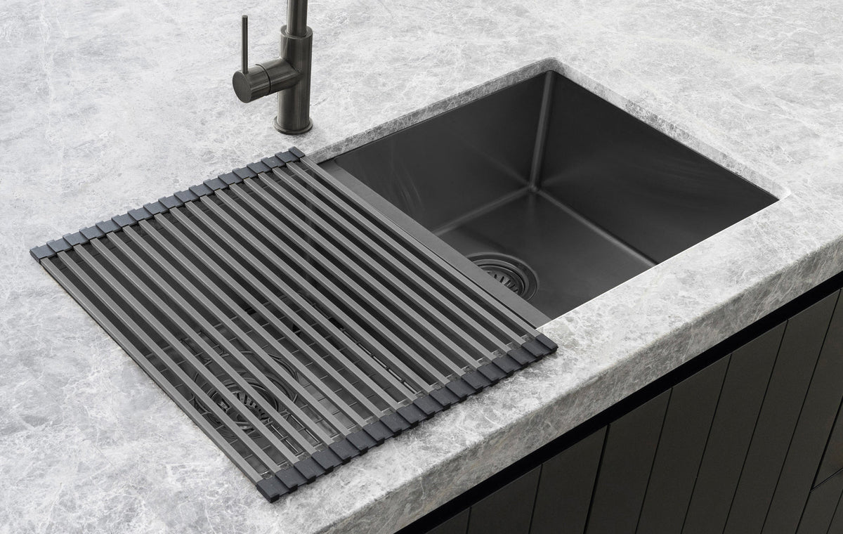 Meir Lavello Stainless Steel rolling mat protector
