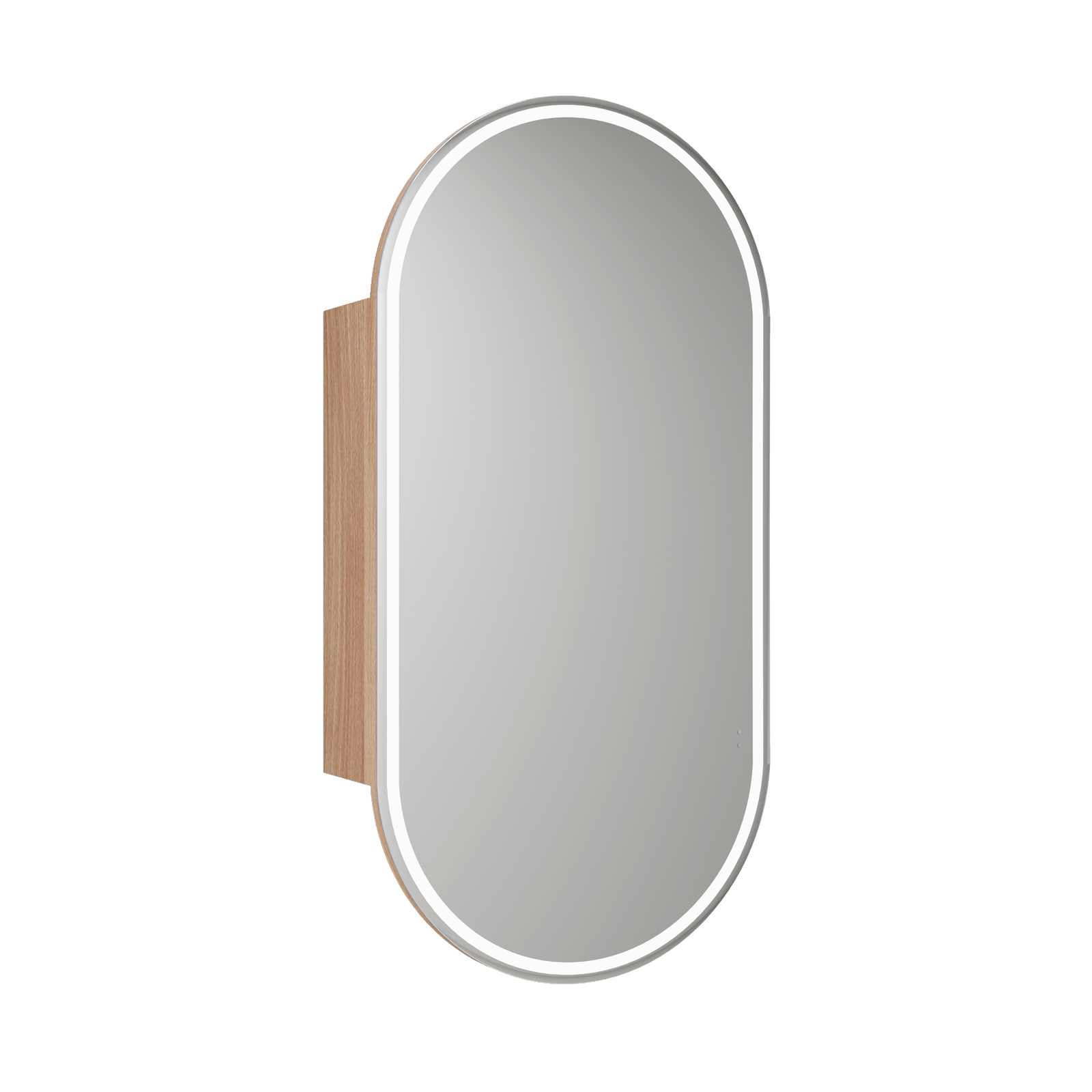 Aulic Beau Monde Oblong LED Shaving Cabinet Mia Frameless