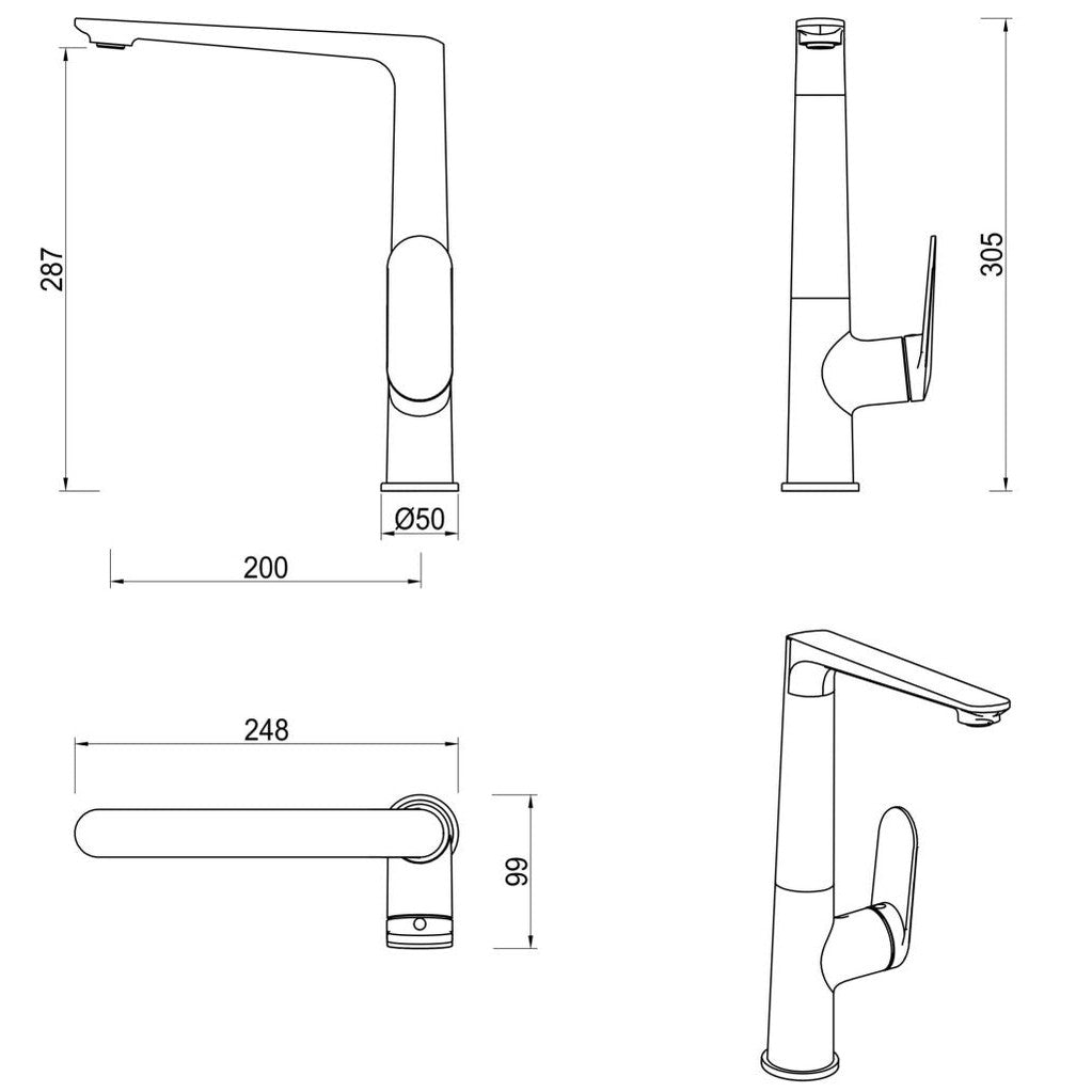Bella Vista Lantra Sink Mixer