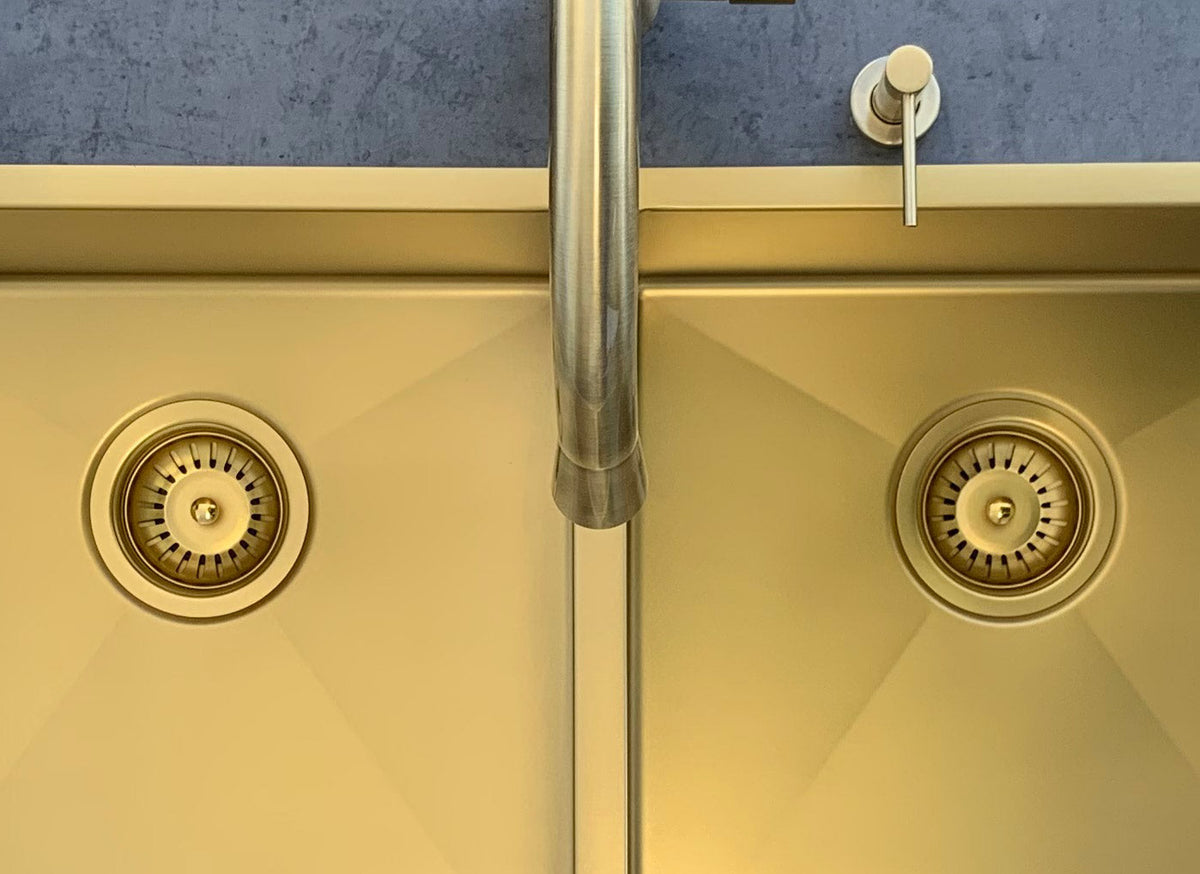 Meir Kitchen Sink Double Bowl 760 x 440