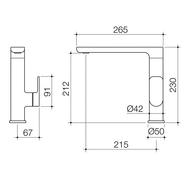 Caroma Luna® II Sink Mixer