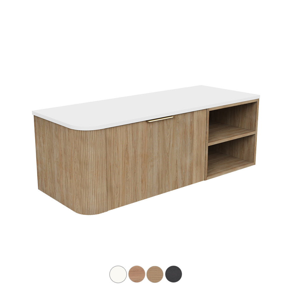 Fienza Margot Wall Hung Cabinet with Shelf 900 / 1200 / 1500 / 1800 MM
